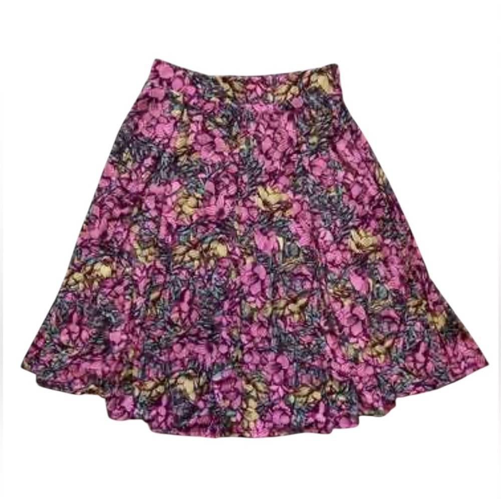 LuLaRoe Floral A-Line Skirt